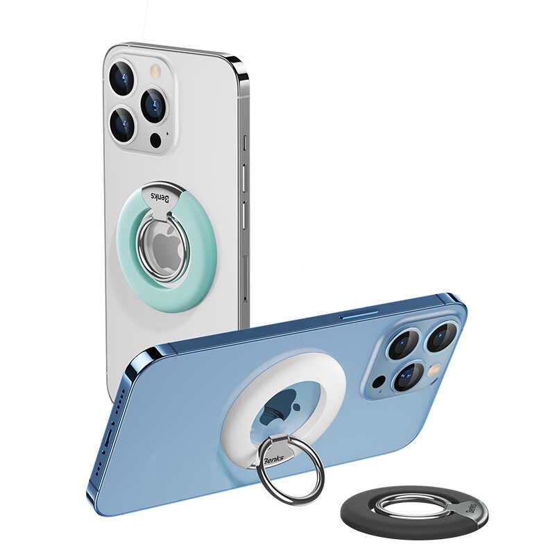 Benks L42 Magnetik Telefon Yüzük Tutucu Aparat - 2 Benks L42 Magnetik Telefon Yüzük Tutucu Aparat - 2